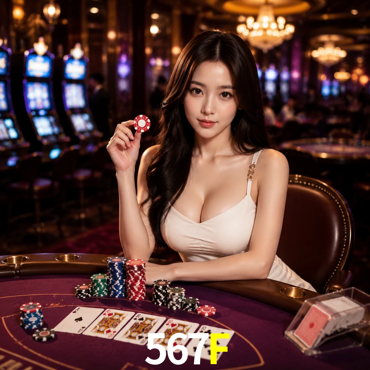 Cassino ao vivo 567F dealers