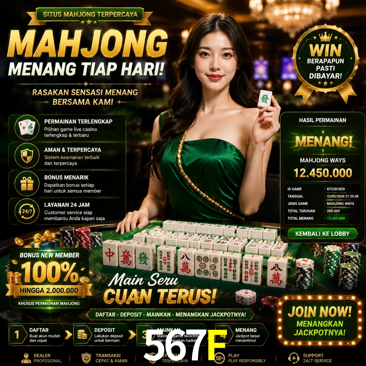 Cashback VIP 567F - reembolso semanal